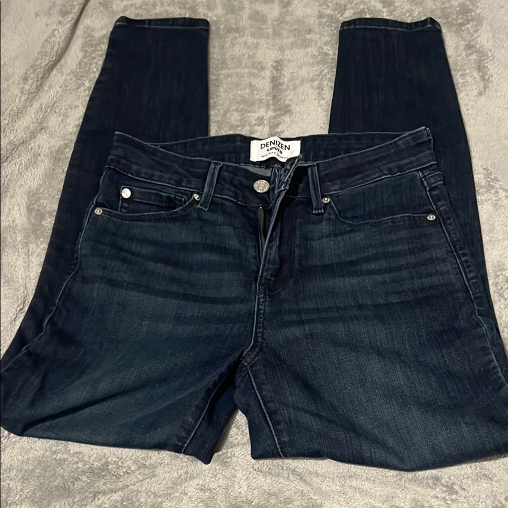 Denizen from Levi's Blue Skinny Jeans with Stretch